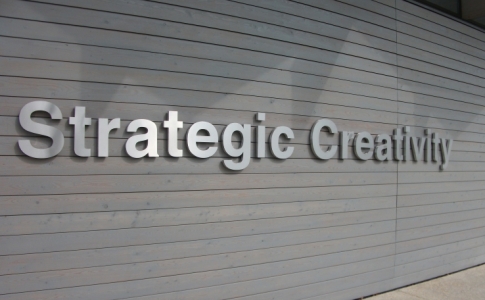 Aluminium lettering Sign board